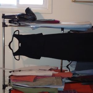 Calvin Klein black ankle length dress